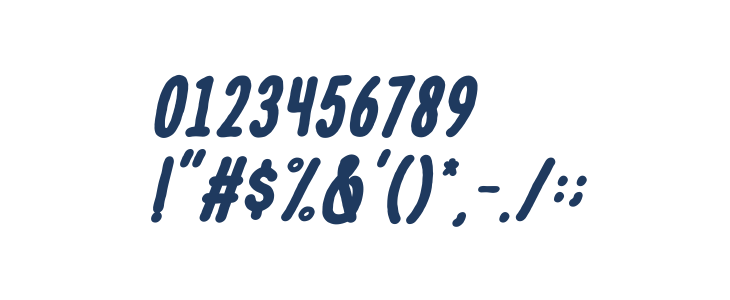 Le Havre City Bold Oblique Other Characters