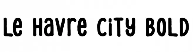 Le Havre City Bold  フリーフォントのダウンロード