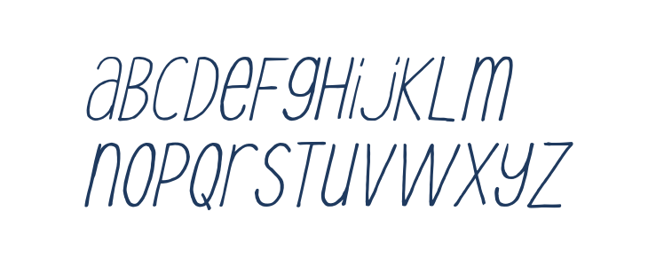 Le-Havre-City-Light-Oblique Lowercase