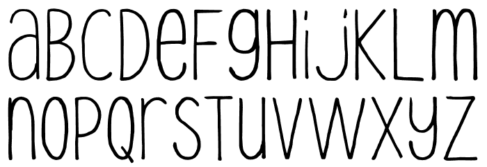 Le-Havre-City-Light Font LOWERCASE