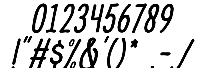 Le-Havre-City-Medium-Oblique Font OTHER CHARS