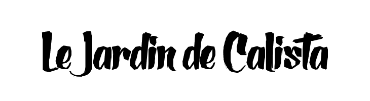Le Jardin de Calista  baixar fontes gratis
