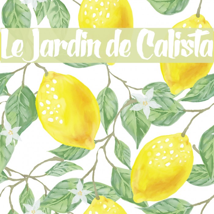 Le Jardin de Calista Font examples
