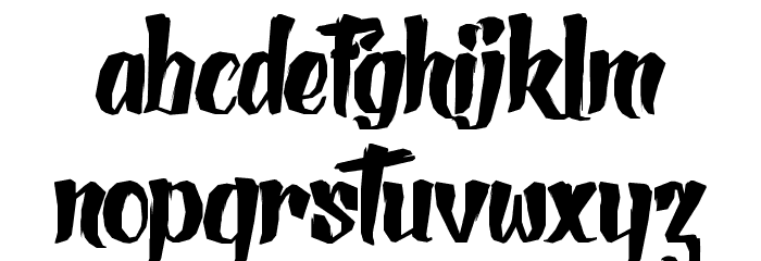 Le Jardin de Calista Font LOWERCASE