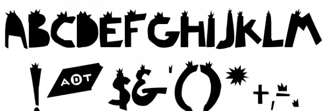 Le Joel Font OTHER CHARS