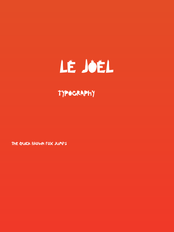 Le Joel Poster