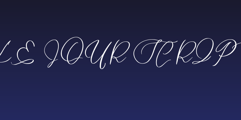 Le Jour Script Social Header