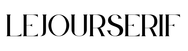 Le Jour Serif  フリーフォントのダウンロード