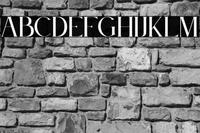 Le Jour Serif Font examples