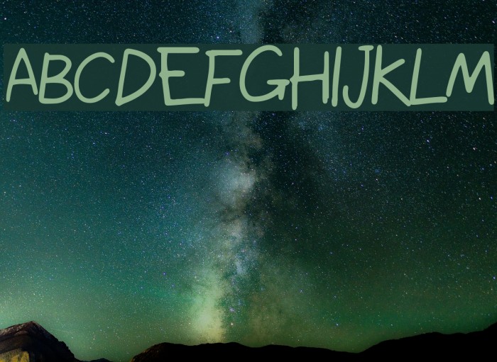 Le Lissage Font examples