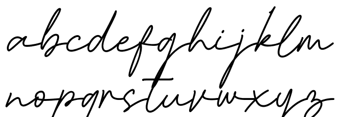 Le Marshall Font LOWERCASE