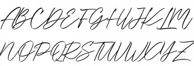 Le Patterns Free Regular Caratteri MAIUSCOLE