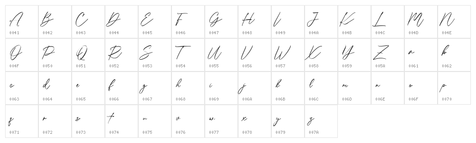 Le Patterns Free Regular Character Map