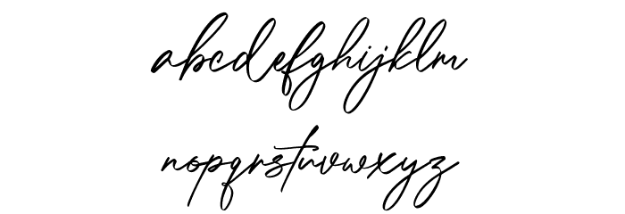 Le Patterns Free Regular Font LOWERCASE