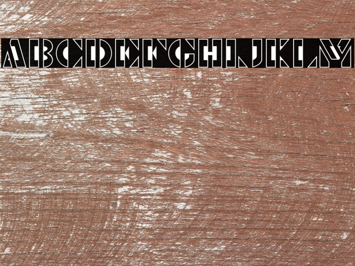 Le Pochoir Creux Example 1