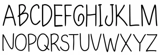 Le Ratna Font UPPERCASE
