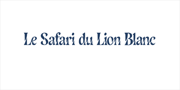 Le Safari du Lion Blanc Logo