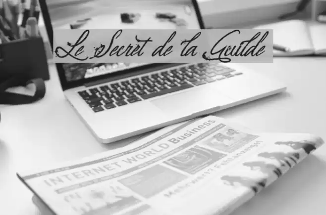 Le Secret de la Guilde Font examples