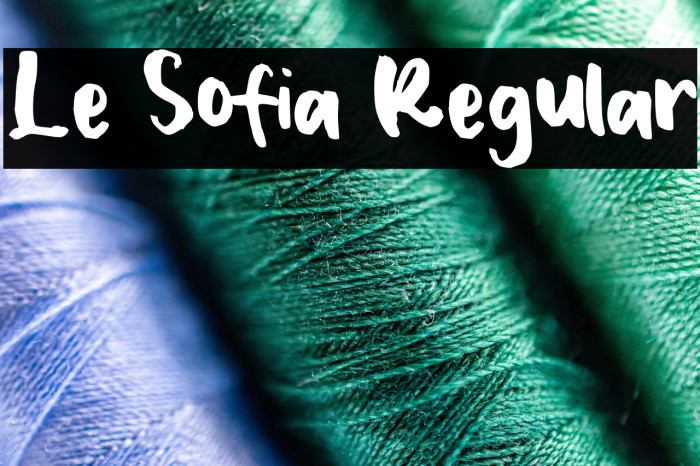 Le Sofia Regular Example 2