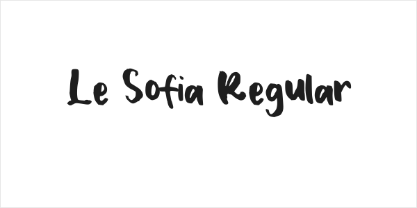 Le Sofia Regular Logo