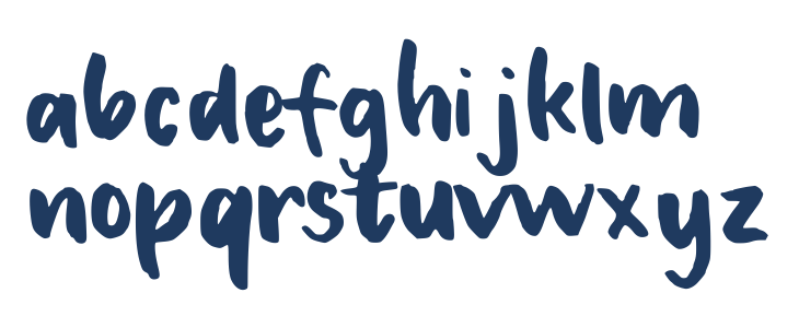 Le Sofia Regular Lowercase