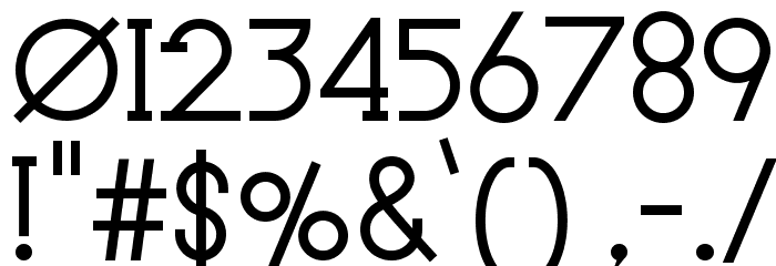 Le Super Serif SemiBold Font OTHER CHARS