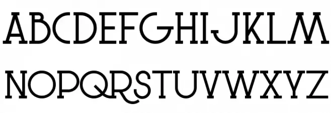 Le Super Serif SemiBold फ़ॉन्ट अपरकेस