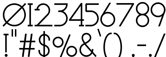 Le Super Serif Font OTHER CHARS