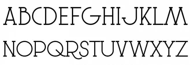 Le Super Serif Schriftart Groß