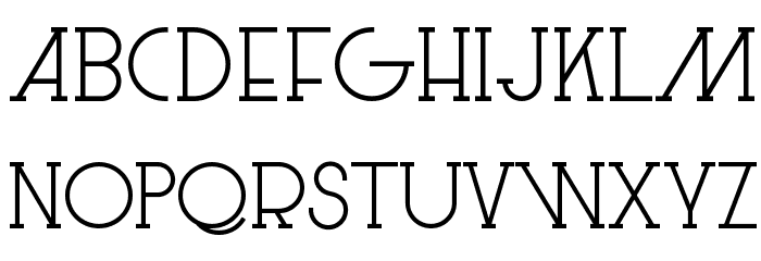 Le Super Serif Font LOWERCASE