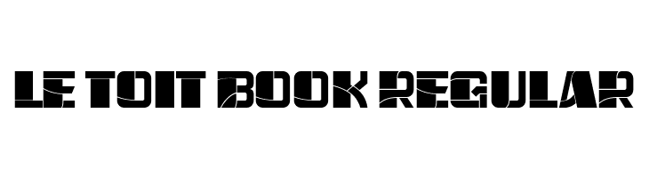 Le Toit Book Regular  Descarca Fonturi Gratis