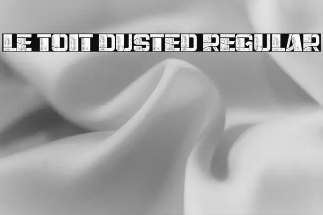 Le Toit Dusted Regular Example 2