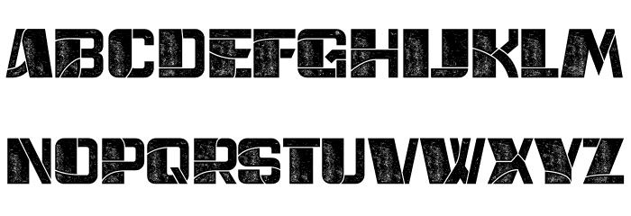 Le Toit Dusted Regular Font LOWERCASE