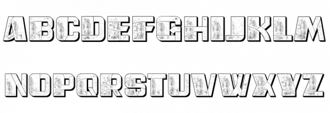 Le Toit Regular Schriftart Groß