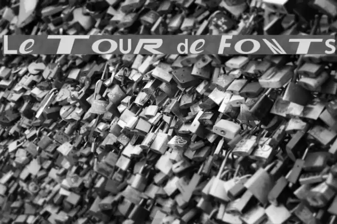 Le Tour de Fonts Font examples