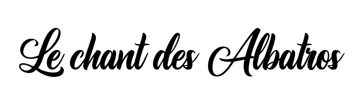 Le chant des Albatros  免费字体下载