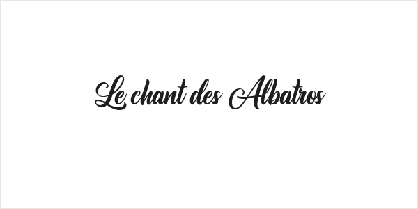 Le chant des Albatros Logo