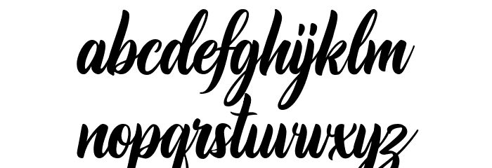 Le chant des Albatros Font LOWERCASE