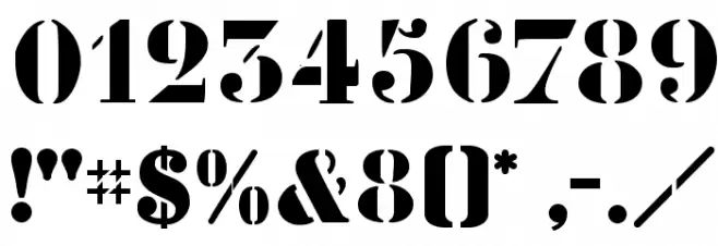 LeArchitect Font OTHER CHARS