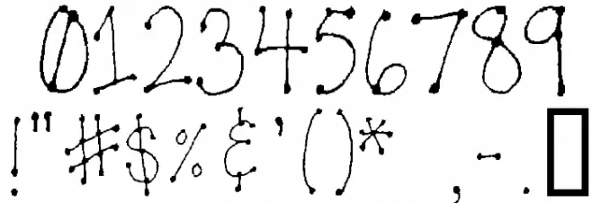 LeDot Font OTHER CHARS