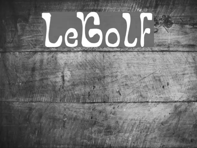 LeGolf Example 2