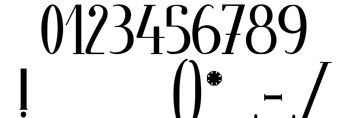 LeGrimoireduBonheur Font OTHER CHARS