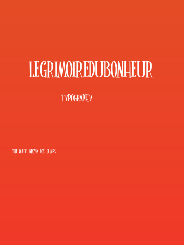 LeGrimoireduBonheur Poster