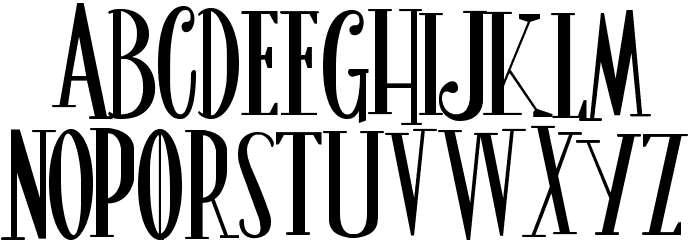 LeGrimoireduBonheur Font LOWERCASE