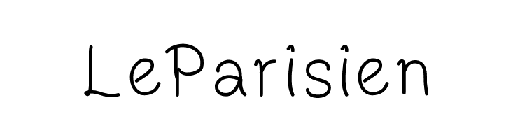 LeParisien Font