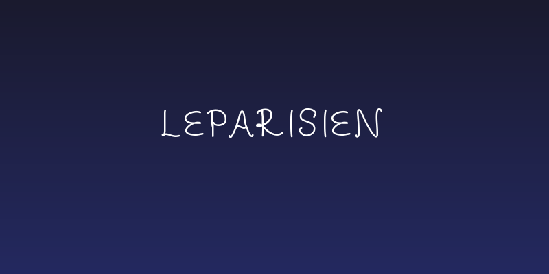 LeParisien Social Header