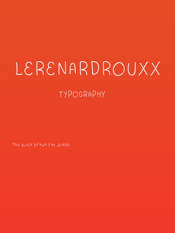 LeRenardRouxx Poster