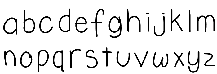 LeRenardRouxx Font LOWERCASE