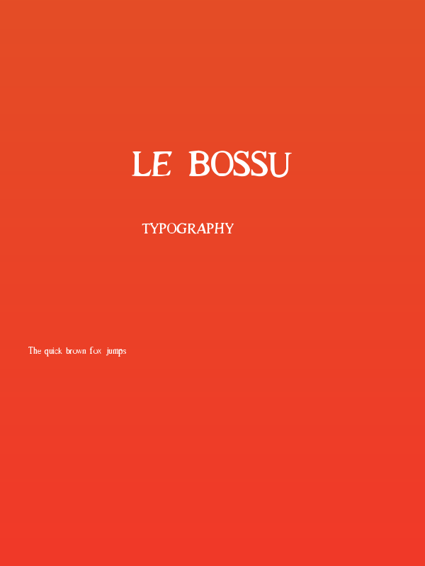 Le_Bossu Poster