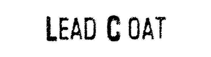 Lead Coat Font